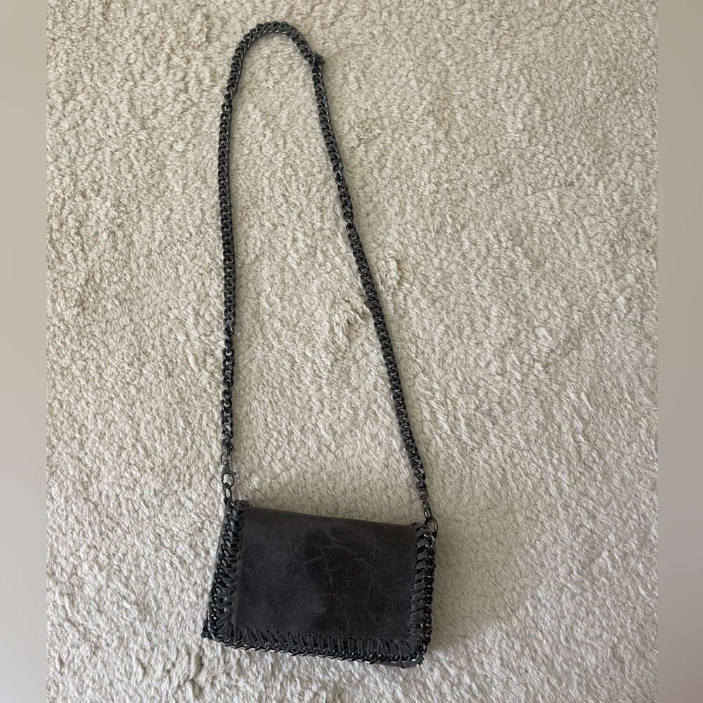 Crossbody Grey Purse - bought in Italy